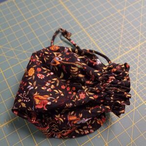 Vintage Vera Bradley Ming Draw String bag Cottagecore Grandmacore Keepsake